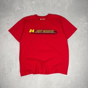 Y2K Mens Winners Circle Jeff Gordon NASCAR Racing Graphic Tee Large
